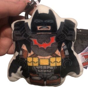 Lego Movie 2 Batman Plush Clip Keychain
